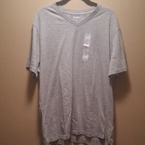 Old Navy Men's Gray (2) & Olive V-Neck SS T- Shirts